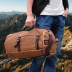 Men’s Convertible Cylindrical Backpack