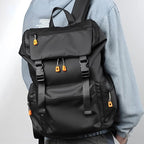 Men’s Flap-Top Backpack with Pockets