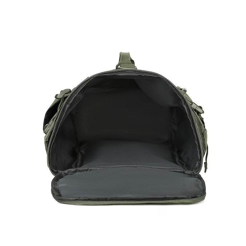 Men’s Multi-Compartment Cylindrical Backpack