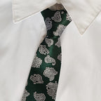 Men’s Necktie with Paisley Pattern