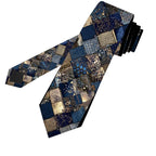 Men’s Patchwork Pattern Necktie