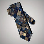 Men’s Patchwork Pattern Necktie