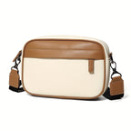 Men’s Two-Tone Sling Bag with Adjustable Strap
