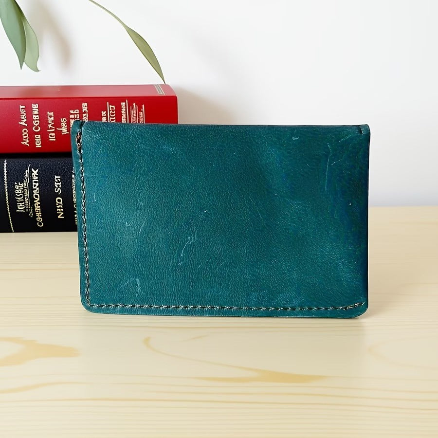 Women’s Credit Card Holder with Asymmetrical Flap