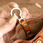 Women’s Drawstring Pouch with Key Ring